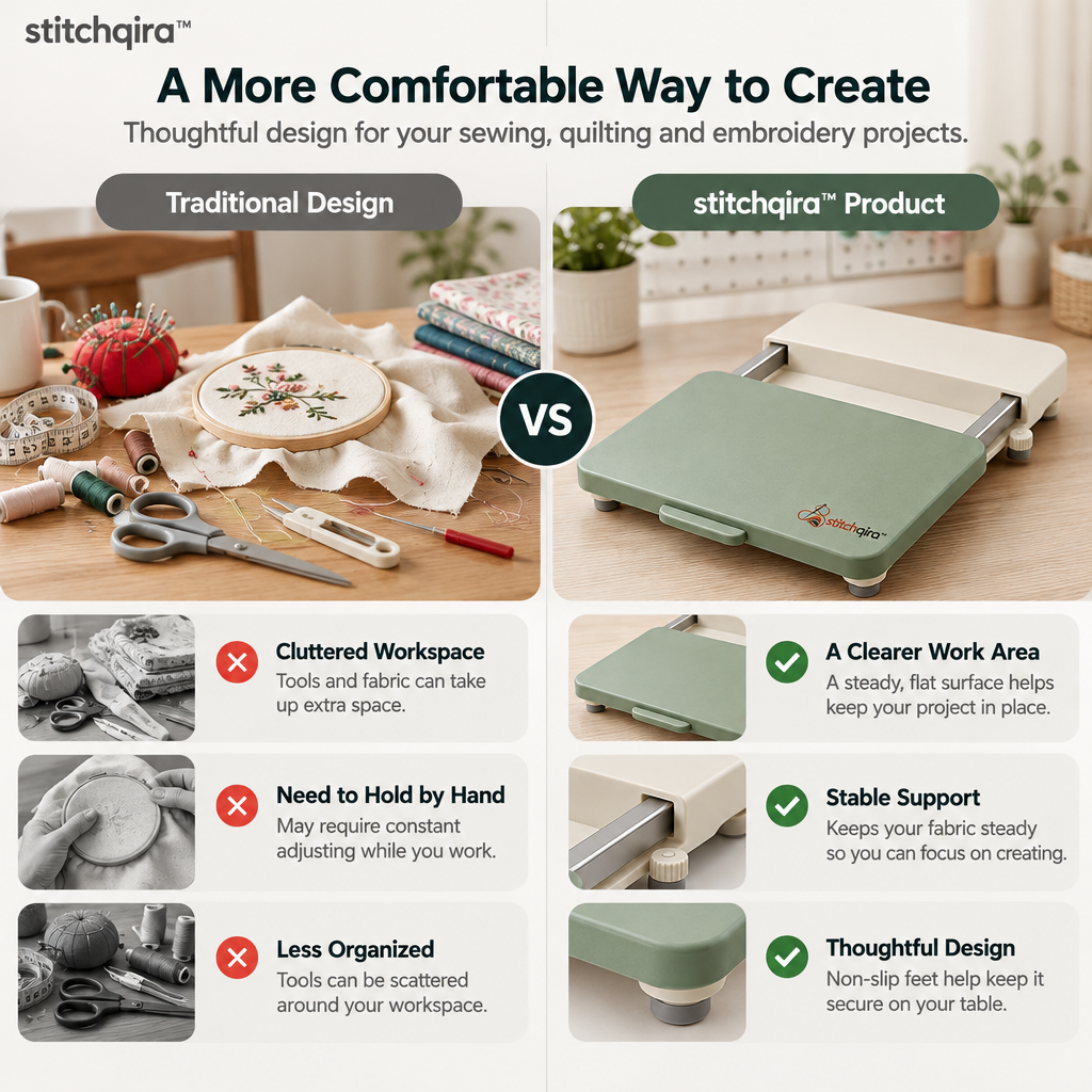 stitchqira™ SewRight Fabric Support