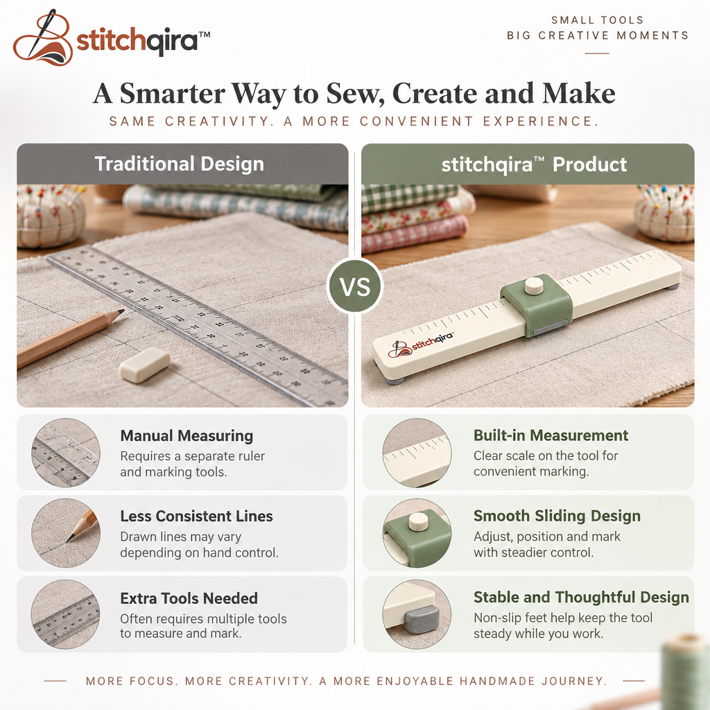 stitchqira™ NeedleSafe Travel Wallet
